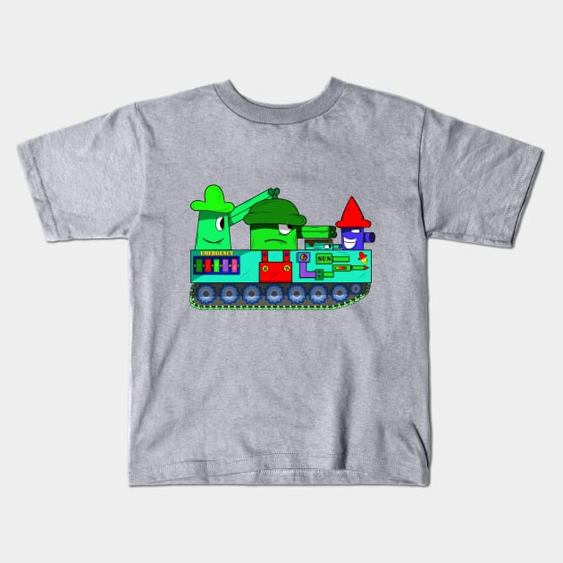 Assemble Tambi Tank Kids T-Shirt by ozilio clothing